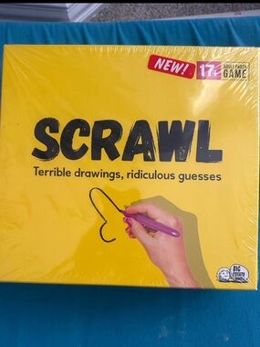 Scrawl Party Game by - Yellow Edition